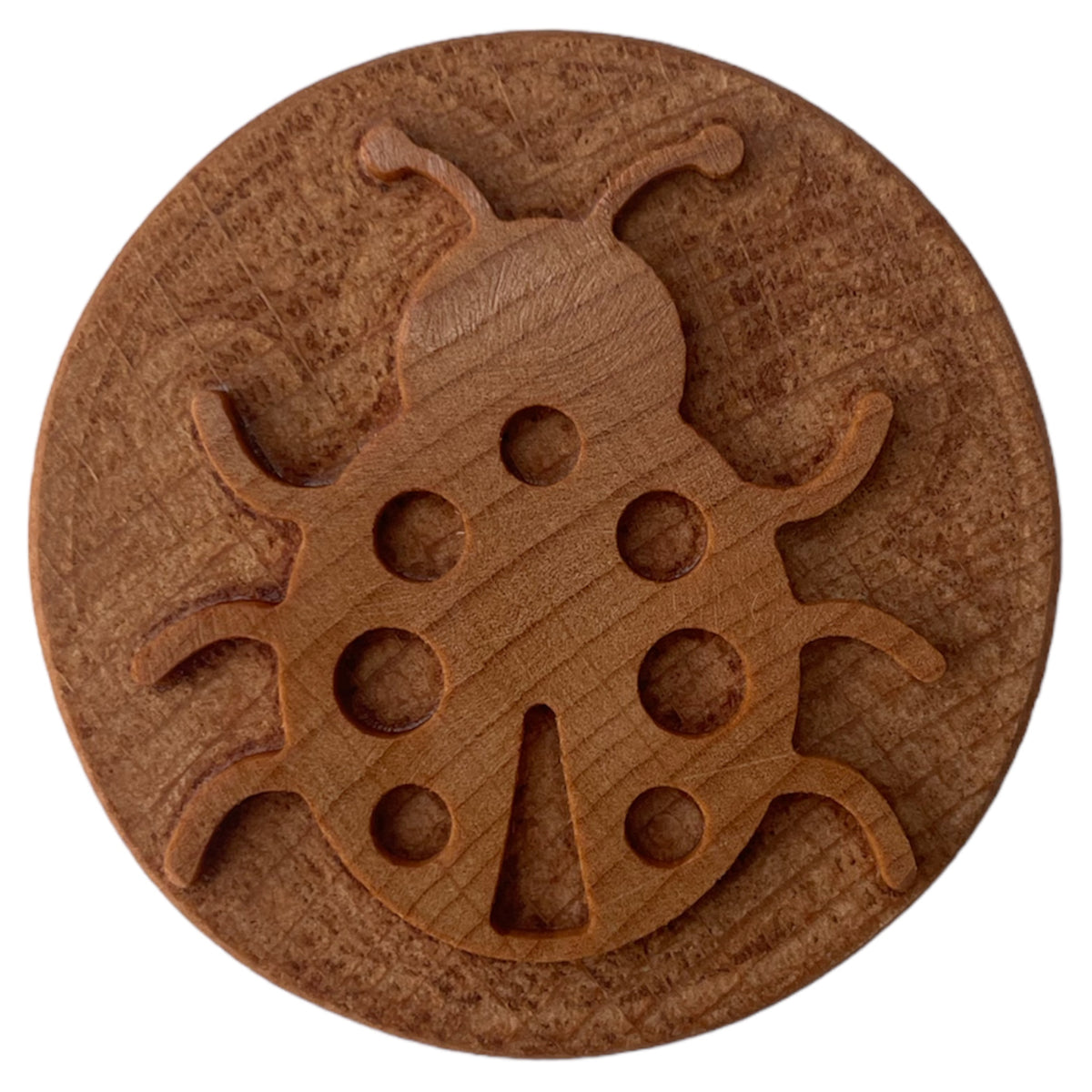 Ladybug Wooden Stamp – Little Munchkins Playdough